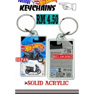mini hw keychain yamahal ava blue