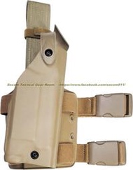 SAFARILAND 沙法利蘭 6004 HK USP 45 + Surefire X200 X300 槍套 右手 沙色