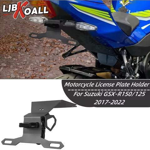 GSXR150 GSXR125 License Plate Holder Number Bracket For Suzuki GSXR GSX-R 150 125 2017-2022 Motorcyc