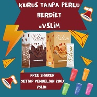 VSLIM Dyna Yusof COKLAT & BUTTERSCOTCH FREE SHAKER