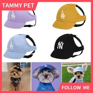 Pet hat dog  cap small french fighting teddy large dog hat with ear hole cat hat