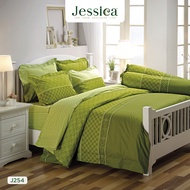Jessica Cotton mix พิมพ์ลาย J254 ชุดเครื่องนอน ผ้าปูที่นอน ผ้าห่มนวม เจสสิก้า พิมพ์ลายได้อย่างประณีตสวยงาม