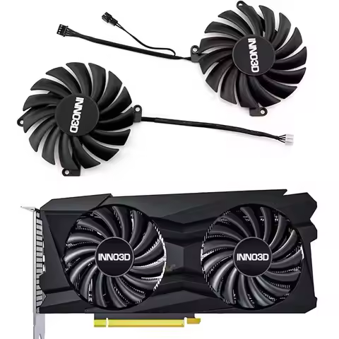 CF-12910S 85MM 4PIN DC 12V 0.35A RTX3060Ti RTX3070 GPU Fan For Inno3D GEFORCE RTX 3050 3060Ti 3070 T