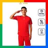 Egan ALPHA-TD04 high-end men's summer soccer sportswear in red