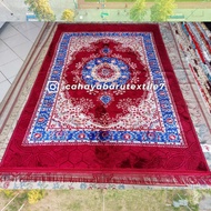 Al Aqsa Sunrise Turkish Carpet size 200X300 Anti-Slip with Mica Bag