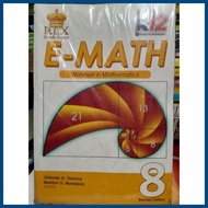 ☽ ☸ ❧ E-MATH GRADE 8 (BOOK SALE)