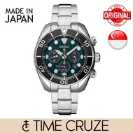 [Time Cruze] Seiko Prospex Sea SSC807J1 Limited Edition Solar Chronograph Stainless Steel Men Watch SSC807J SSC807