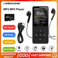 (Ready stock) Mini MP3 MP4 Player Portable Walkmen With IPS HD Display TF FM Radio E-Books Recording
