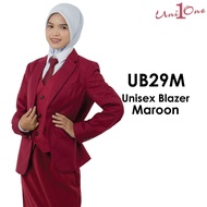 FALCON Unisex Maroon Blazer // Maroon Coat // Blazer for Kids and Adults //School Blazer 朱红色西装外套 [B2