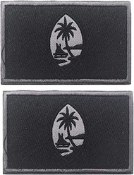 Guam Guamanian Territory of The United States National Flag Embroidered Hook & Loop Patch Tactical M
