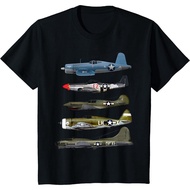 Premium Distro Children's T-Shirt WW2 Warplane B-17 P51 Mustang F4U Corsair P40 Warhawk Gift T-Shirt