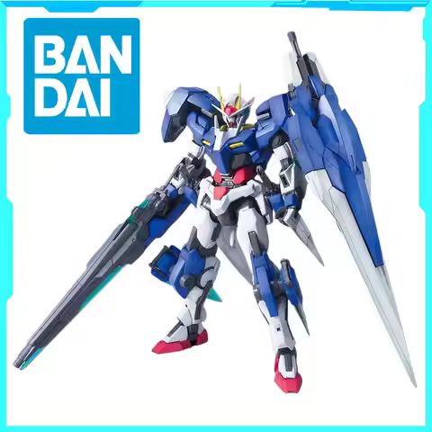 Genuine Licensed by Banda - Bandai MG 1/100 Mobile Suit Gundam 00 Gundam Seven Sword brinquedos meni