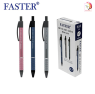 ปากกา ปากกาลูกลื่น Faster 0.7 มม. หมึกน้ำเงิน รุ่น CX514 ด้ามอลูมิเนียม (12 ด้าม / กล่อง)