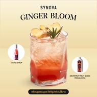 เซ็ตเมนูเครื่องดื่ม SYNOVA : จินเจอร์ บลูม Ginger bloom (Set)