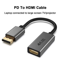 Adapter Conversion Cable HDMI DisplayPort Converter DisplayPort DP Monitor 4K 30-60Hz