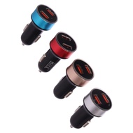 LED Display USB Phone Charger Car Charger Mobile Phone Adapter Car Charger