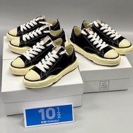 ✅現貨 Maison Mihara Yasuhiro Peterson Low Vintage Sole Canvas Sneakers Black White MMY 黑白