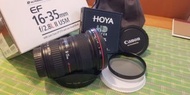 Canon EF 16-35 mm  f/2.8 II USM + HOYA HD Filter CIR-PL 82