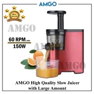 AMGO Slow Juicer 100% Fruit Juice Extraction /Juice Maker / Juicer Blender / Juice Extractor Primada