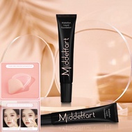 Iomlss Isolating cream, flawless, long-lasting, makeup free, natural color concealer, long-lasting, makeup setting BB cream, natural color number, liquid foundation, foundation make-up for girls and students, waterproof, sweat proof, foundation make-up