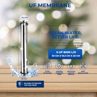 SAEMMUL SUS 304 PVDF Ultra Filtration UF Membrane With Backwash Outdoor Water Filter Purifier 8000L