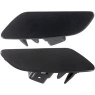 Washer Jet Cover for Panamera 17-20 1 Pair Front Bumper Headlight Washer Nozzle Head Light Jet Cover