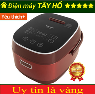 [GIAN HÀNG UY TÍN] [HÀNG CHÍNH HÃNG] Nồi cơm điện cao tần Sharp 1.8 lít KS-IH191V-RD