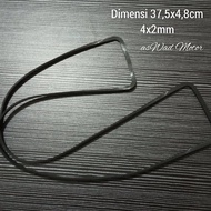 CAR RADIATOR UPPER TANK SEAL RUBBER DIMENSIONS 37.5X4.8CM 4X2MM UNIVERSAL / WHOLESALE RADIATOR TANK 