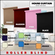 - 100%Blackout - Premium Roller Blind / Blackout Blind / Roller Blind / Curtain Blind / Bidai Tingka