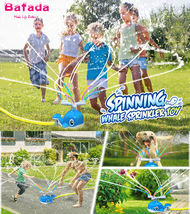 Bafada Outdoor sprinklers Suitable for kids and toddlersChildrens Lawn sprinklers outdoor water toys