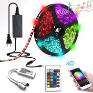 Led Light Strip WIFI Set Light Strip Epoxy Waterproof 5050RGB Colorful Smart Light Strip Voice Water
