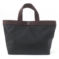 全新 Herve Chapelier 704C Cordura 方形手提包，中號，黑色/ブラウン，法國製造，女士款