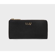 SAIME 真皮 防刮L型拉鍊長夾 Leather Long Wallet