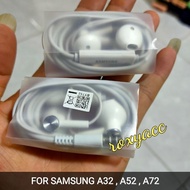 HEADSET SAMSUNG A72 PURE BASS MODEL HYBRI EARPHONE ORIGINAL