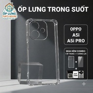 Oppo A5i, A5i Pro Case Transparent Plain Tun House Cover | Oppo flexible phone case provides compreh