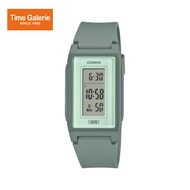 Casio General LF-10WH-3DF Green Resin Band Women Youth Watch