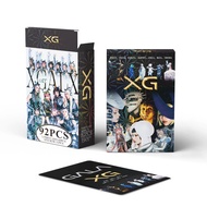 92pcs/box XG IYKYK AWE Photocards WOKE UP Stickers NEW DNA GRL GVNG SHOOTING STAR LEFT RIGHT Lomo Ca