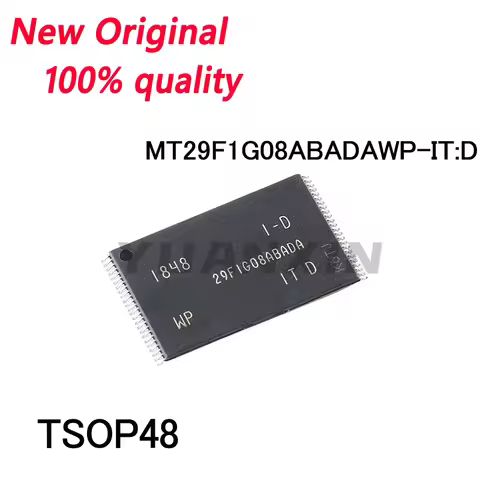 5-10/PCS New Original MT29F1G08ABADAWP-IT:D 29F1G08ABADA TSOP48 NAND flash memory chip In Stock