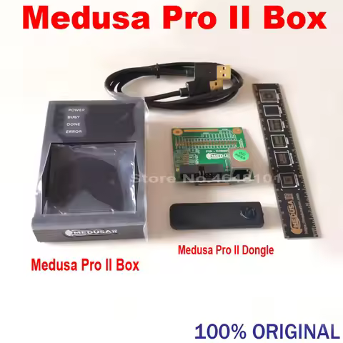 NEW Medusa Pro II BOX / Medusa Pro 2 BOX+ medusa pro 2 DONGLE +ADAPTER