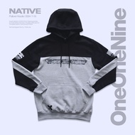 Ksr ONEONENINE - HOODIE NATIVE BLACK Gray SERIES