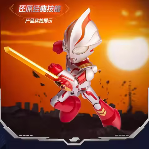 Blokees Ultraman Partners Magic Edition 3rd Wave Building Block Figures Toys Ultraman Zero Tiga Idea