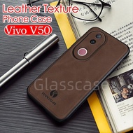 Vivo V50 2025 Casing For Vivo V50 lite V50lite VivoV50 V 50 VivoV50lite 2025 Leather Phone Case Lens