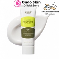 【CKD】Green Propolis All Mild Sunscreen SPF50+ PA++++ 40ml - Pelindung Matahari Menenangkan Kulit, Ge