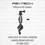 PGYTECH CapLock Action Camera Motorcycle Bike Bicycle Handlebar Mount / Base only for Insta360, DJI, Gopro Cameras