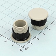 [5 Pieces]- Gray 16mm Electrical Cabinet Hole Cover
