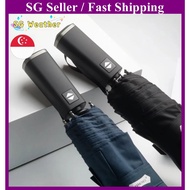 (SG Seller) Parachase 135cm Big Umbrella for Men Folding Automatic Umbrella Anti UV Sun Rain Extra L