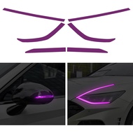 TOMALL Headlight Sidemarker Side Mirror Vinyl Films Smoke Tint Compatible with Hyundai Sonata 2020-2