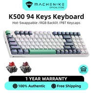 Machenike Wired Mechanical Keyboard RGB Backlit Hot Swappable K500