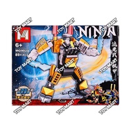 4 PCS/ SET Ninja Mech Building Model Famous Building Blocks with Accessories Creative Toys For Kids