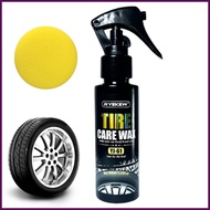 Tire Shine Rim Dust Remover Tire Shine Car Dressing Long Lasting UV Protection Dust Remover Cleaner 